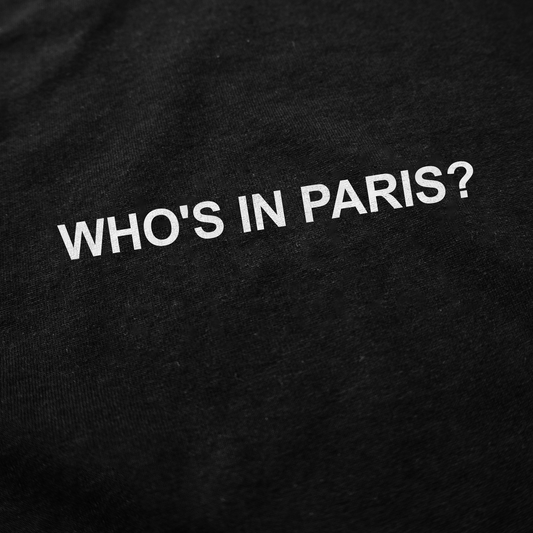 Illicit Shirts Who's in Paris? T-Shirt