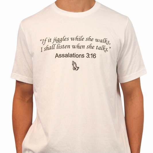 Illicit Shirts Assalations 3:16 T-Shirt